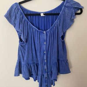 Free people off the shoulder top